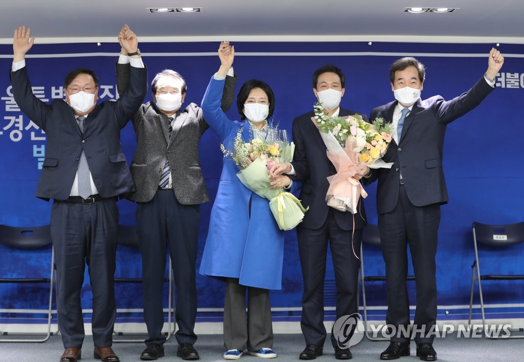 박영선, 與 서울시장 경선 압승…"반값아파트 실현"