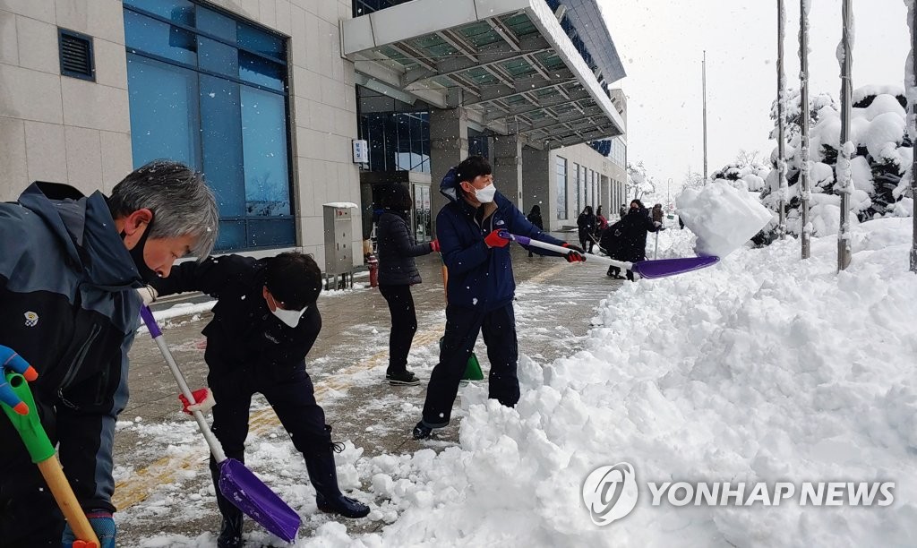 남쪽은 봄꽃, 강원도는 눈꽃…3월에도 폭설 비일비재