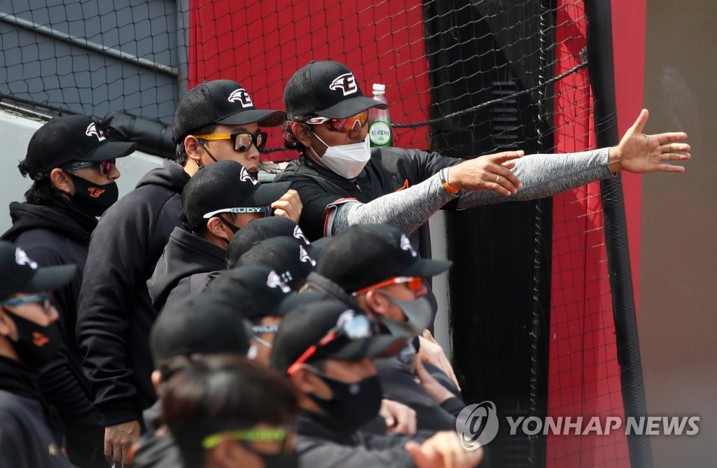 '수베로 시프트' 한화 시범경기 1위 돌풍…kt 강백호는 맹타(종합)