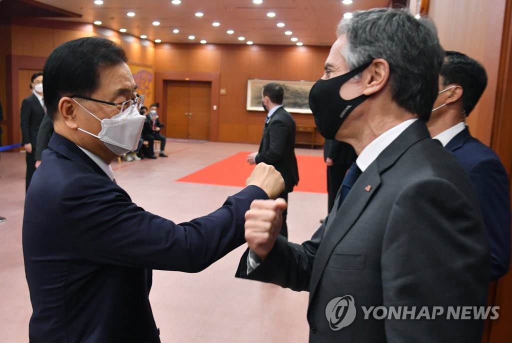 미, 중국 코앞서 작심비판·한미일 협력 강조…한국 고민 깊어져