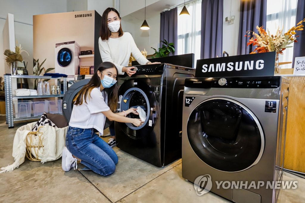 삼성전자, 동남아 시장서도 '그랑데 AI' 세탁기 본격 판매