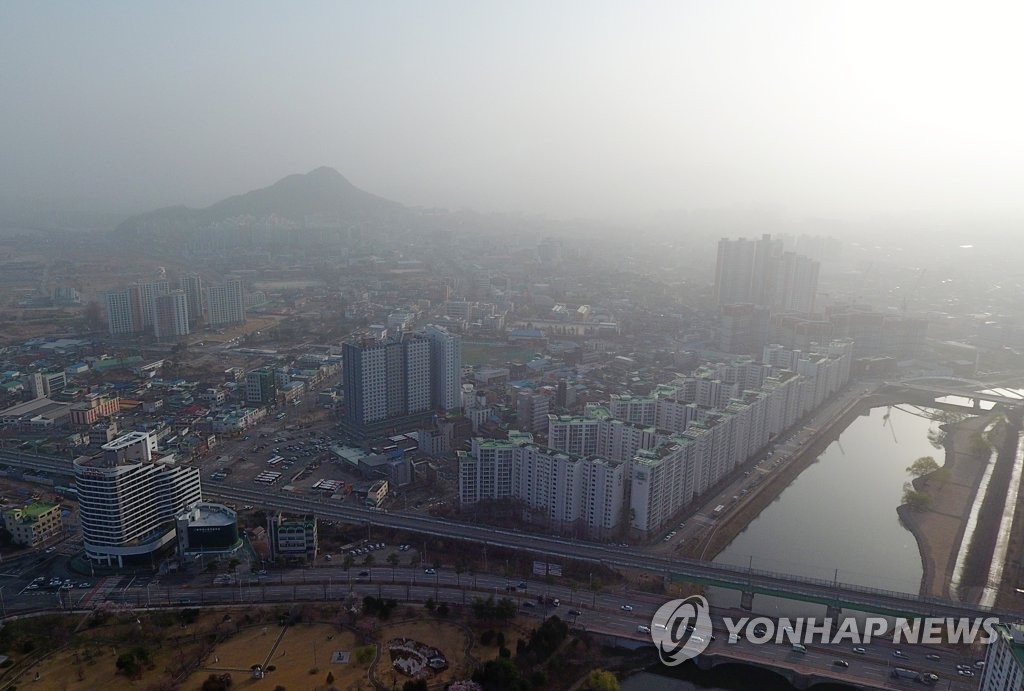 강원 영서북부 미세먼지주의보 해제…영서남부 주의보 유지