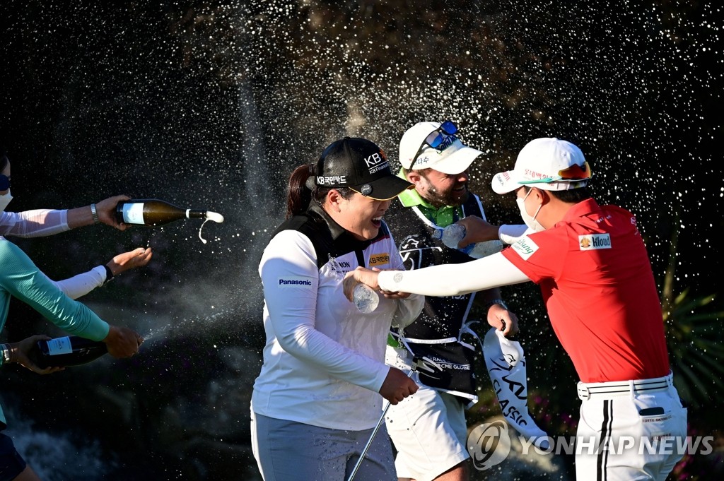 박인비, KIA 클래식서 통산 21승…LPGA 한국 선수 첫 우승(종합2보)