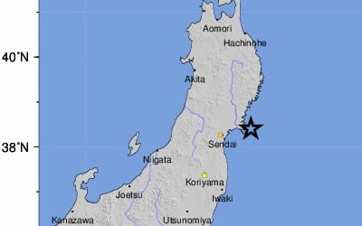 日 미야기현 앞바다서 규모 7.2 강진…지진 해일 주의보