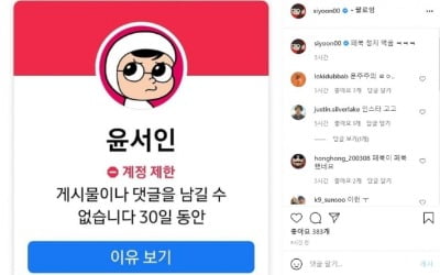 '3·1운동 비하 논란' 다음날 윤서인 페이스북 계정 정지