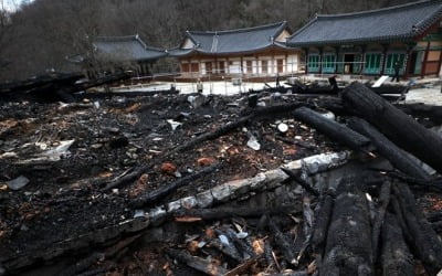 "죄송하다"…내장사 대웅전에 불 지른 승려의 뒤늦은 사과