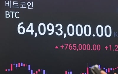 비트코인, 6천400만원대 거래