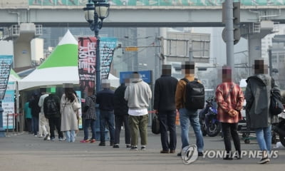 [3보] 신규확진 482명, 주말 검사수 감소에도 400명대 후반…지속 확산