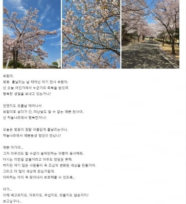 "보람아 생일 축하해"…구미 3세 여아 세 돌, 애도 물결