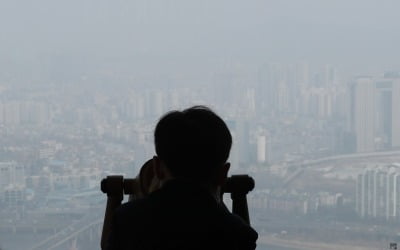 전국 대부분 초미세먼지 '나쁨'…16일 오후께 해소