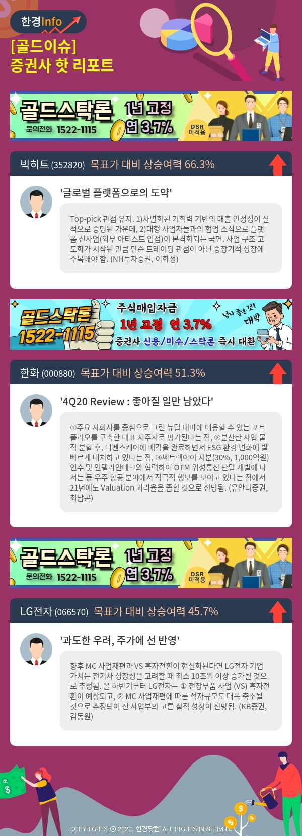 [골드이슈] 증권사 핫 리포트