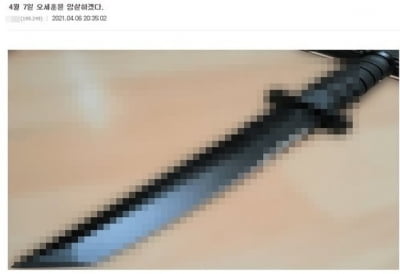 "오세훈 암살할 것" 협박글+칼 사진…경찰 수사 나서