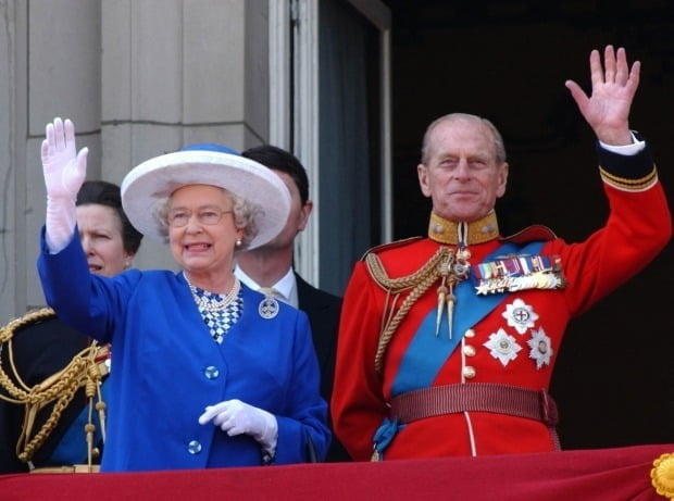 영국 엘리자베스 여왕 남편 필립공/사진=AFP
