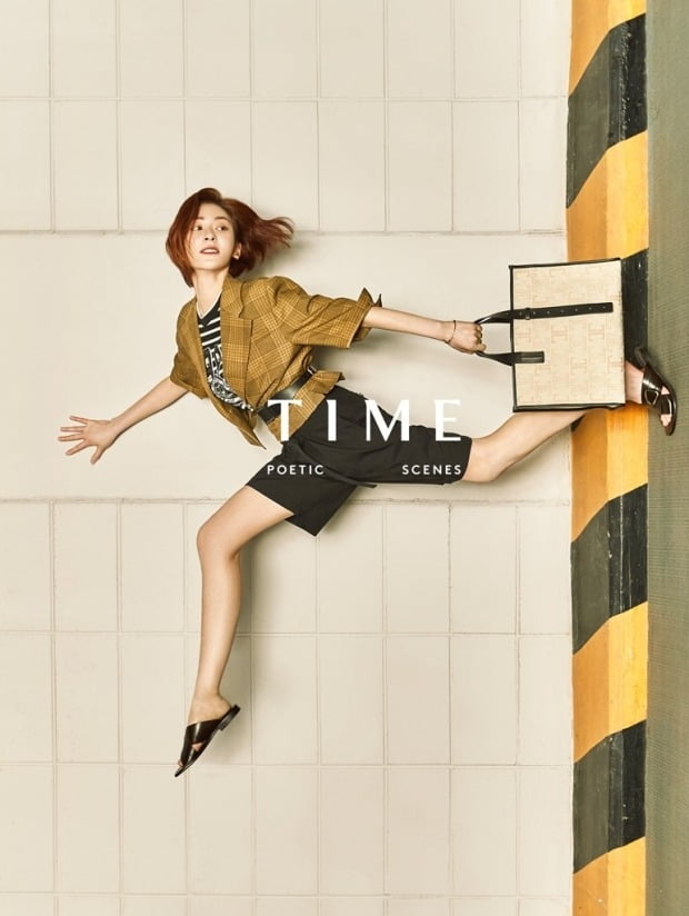 현대백화점그룹의 패션전문기업 한섬이 여성복 브랜드 '타임'의 브랜드 아이덴티티(BI)를 리뉴얼한다고 13일 밝혔다. [사진=한섬 제공]