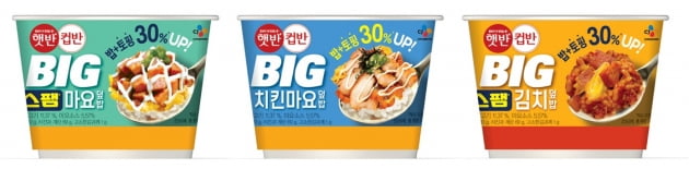 "MZ세대 잡아라"…CJ제일제당, '햇반컵반 BIG' 출시