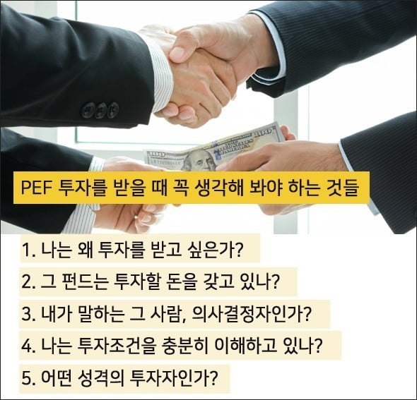 PEF 투자를 받을 때 생각해봐야 할 내용들. /사진=게티이미지.