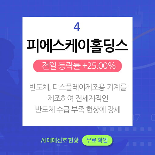 오후장 급등주 PICK5 - 에이비프로바이오, 어보브반도체, 대유플러스..