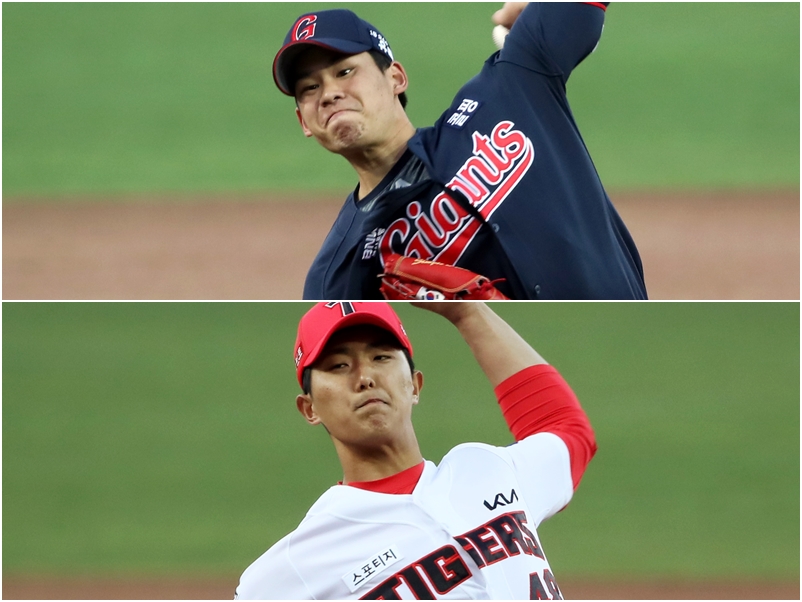 김진욱 vs 이의리, &#39;웰컴 투 KBO&#39; 경험 [광주:선발리뷰]