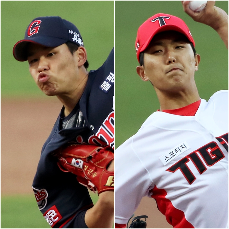 김진욱 vs 이의리, &#39;웰컴 투 KBO&#39; 경험 [광주:선발리뷰]