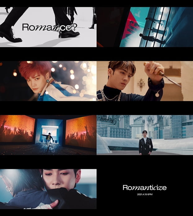 뉴이스트, 정규 2집 ‘Romanticize’ 트레일러 영상 공개…강렬한 비주얼+감각적 영상미
