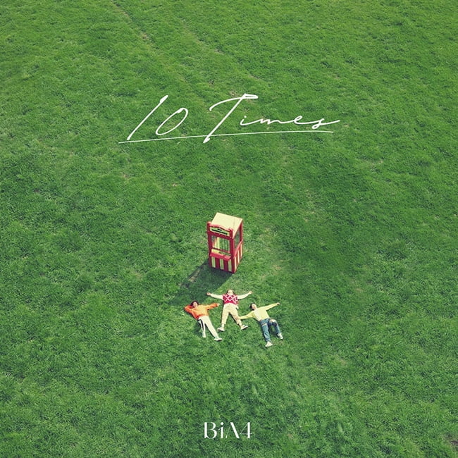 B1A4, 10주년 기념 싱글 ’10 TIMES’ 디지털 커버 공개