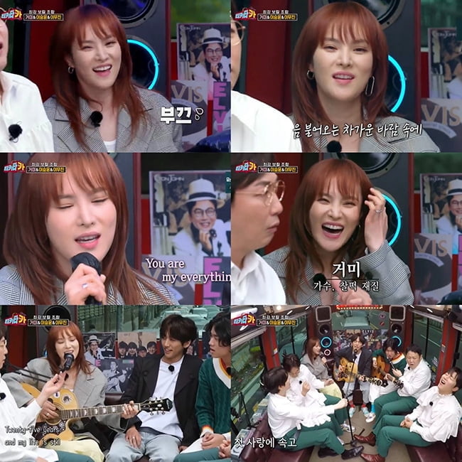 ‘뮤지션들의 보컬리스트’ 거미, SBS ‘티키타카’ 출연…황홀 라이브로 안방 1열 물들여