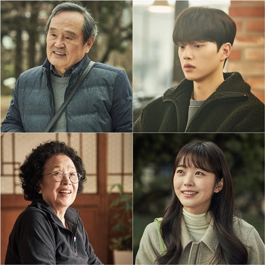 ‘나빌레라’ 박인환-송강-나문희-홍승희 (사진= tvN 제공)