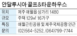 안달루시아 골프&타운하우스, 제주 골프장 12곳 이상 이용 가능