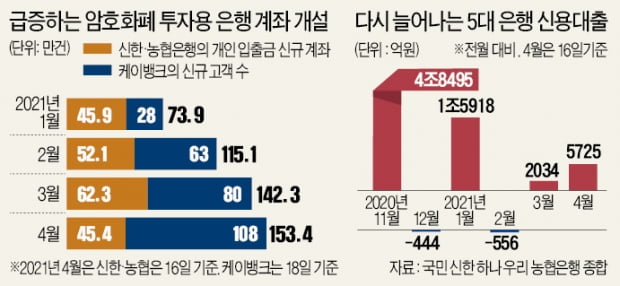 "코인으로 나도 수십억 벌자"…주 2회 신용대출 받는 2030