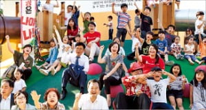 코오롱 '노후 놀이터' 개선 협약