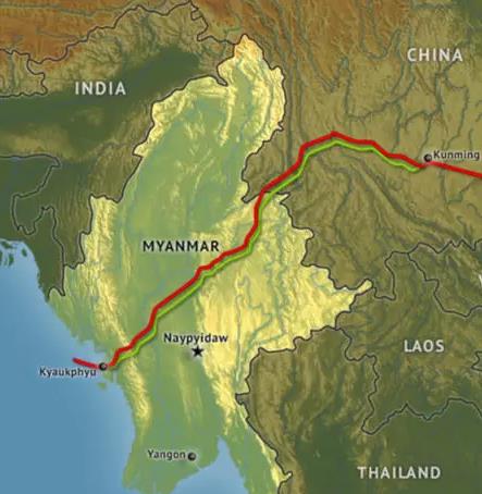미얀마 내전시 송유·가스관부터 보호?…"중국군 국경배치 증가"