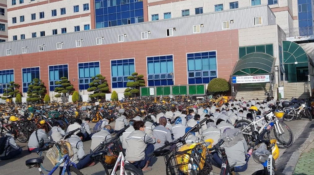 대우조선해양 하청노동자 작업거부…임금 인상 요구