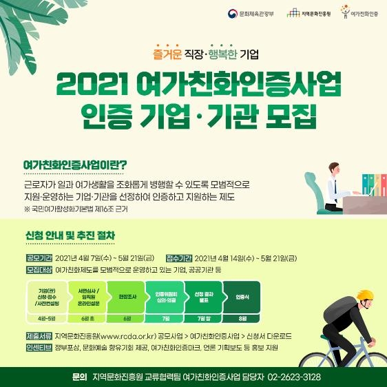 '여가 친화 경영' 하는 기업·기관을 찾습니다
