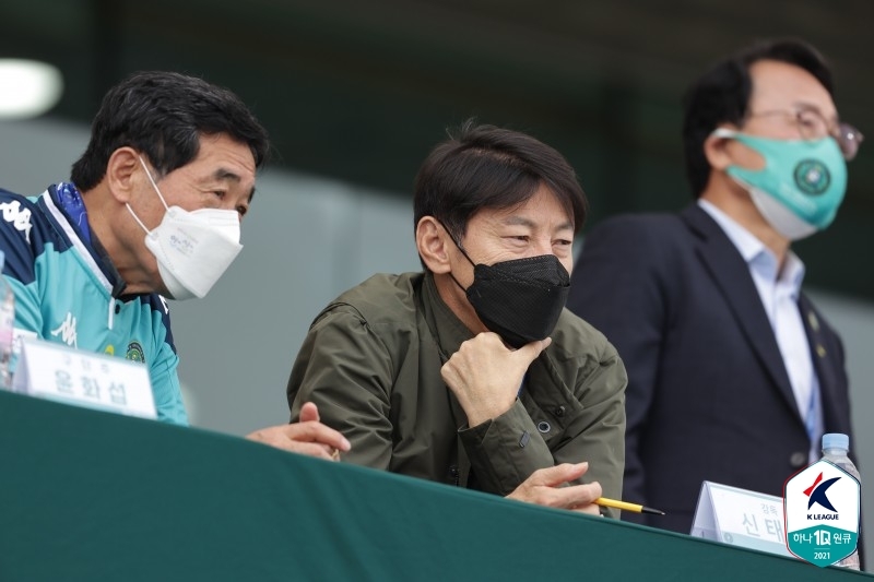 '알렉스 극장골' 전남, 안산에 1-0 진땀승…아스나위 첫 선발