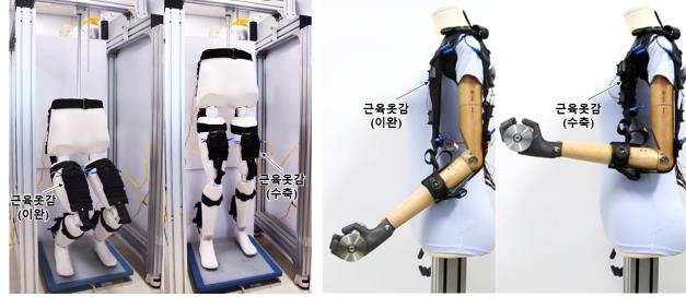 '택배·건설 노동도 거뜬'…기계연, 근육 옷감 로봇 개발