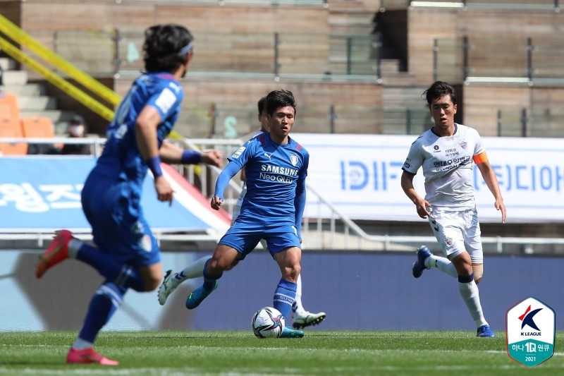 '김건희·강현묵·정상빈 골 맛' 수원, 울산에 3-0 완승