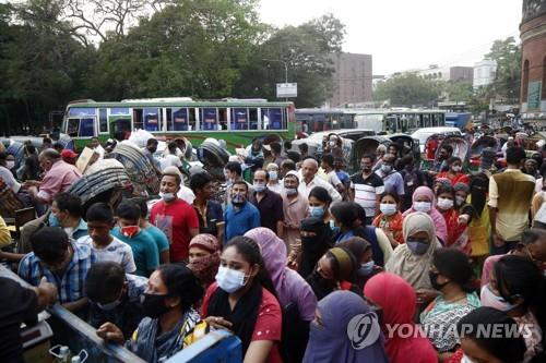 방글라데시 '전국 봉쇄' 22일부터 1주 더 연장