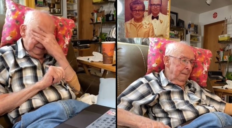 AI 기술로 다시 '살아난' 아내…98세 남편 감격의 눈물