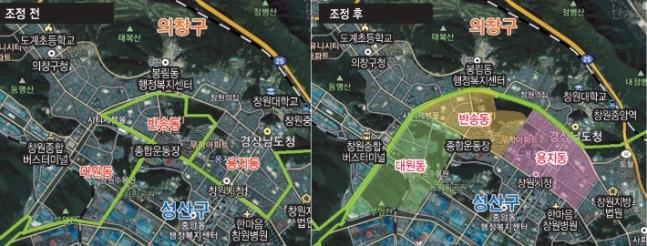 30년째 '섬' 같은 창원 반송동 행정구역 개편 미뤄져