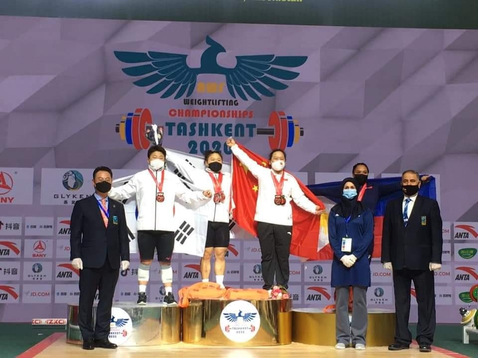 김수현, 아시아역도선수권 여자 76㎏급 은메달 3개 수확