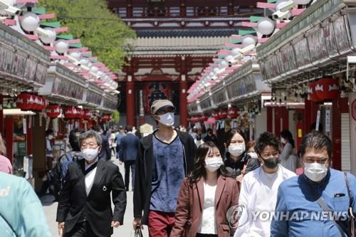 일본 코로나 신규확진 5천명 육박…일주일 전보다 14.5％↑