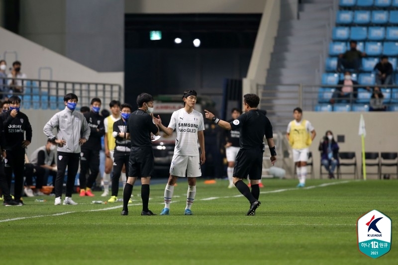 프로축구 수원 최성근, 경기 지연으로 제재금 150만원 징계