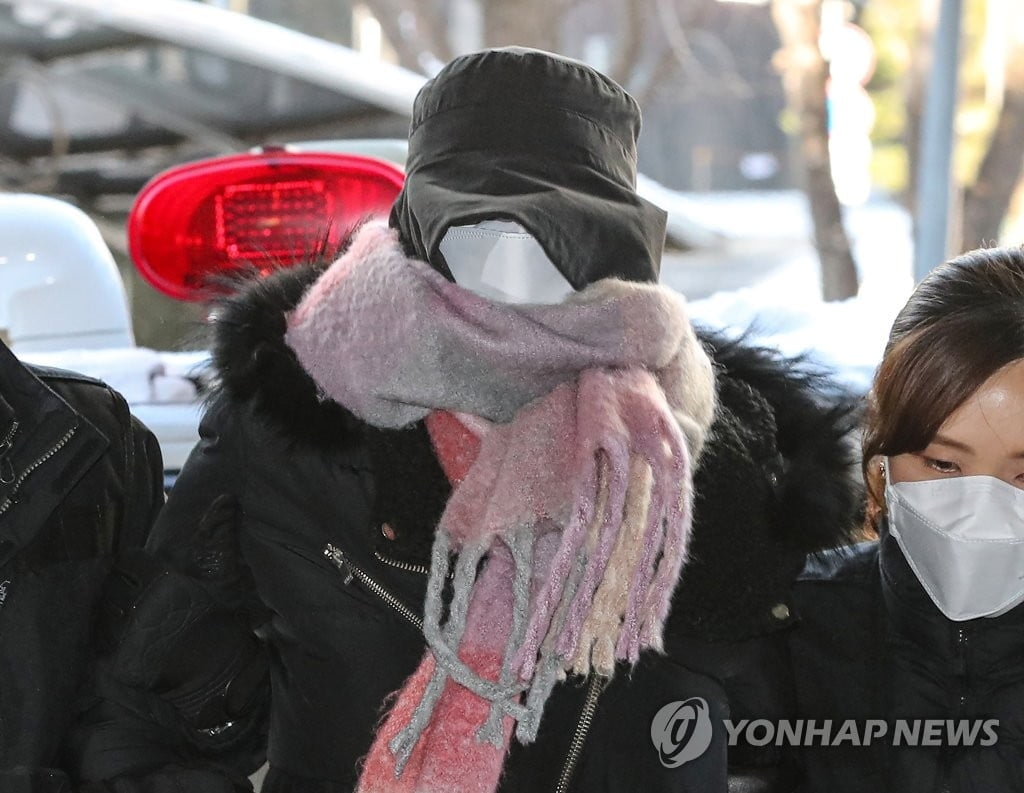 황하나, 집유 중 마약·절도 혐의 첫 재판…"모두 부인"