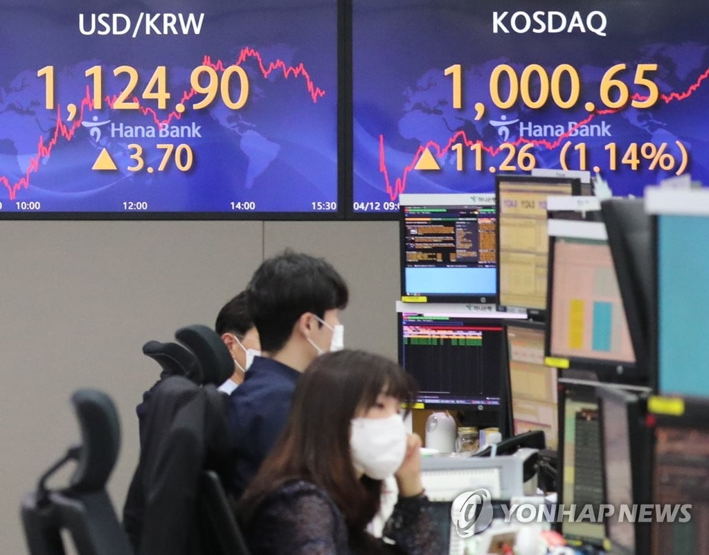 시총 411조...21년만에 1,000 탈환한 코스닥