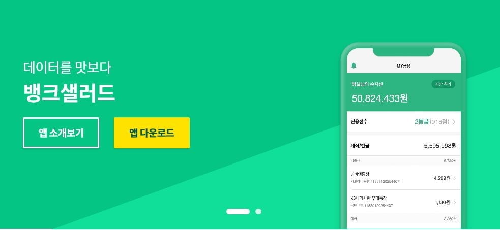 [단독] KT "뱅크샐러드 완전 인수"…네이버·카카오 맞불