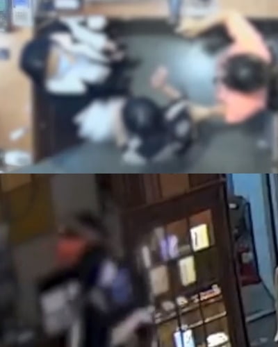 "뒤통수 치고 뺨 때리고"…벨기에 대사 부인 CCTV 공개