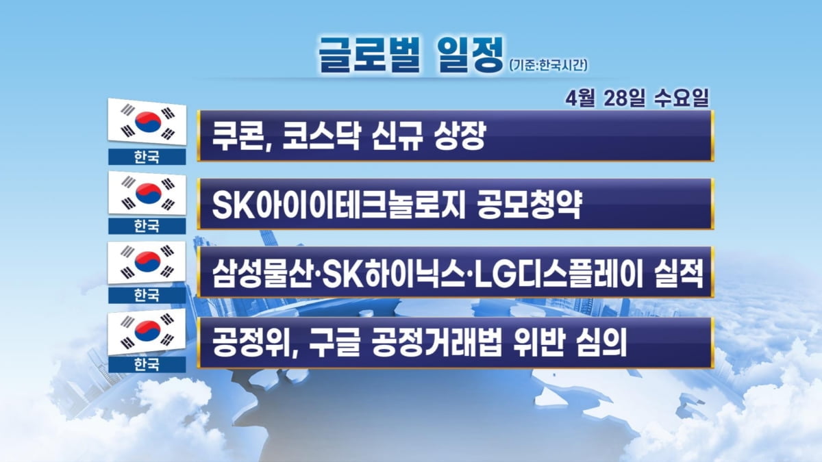 4월 28일 출근 전 체크할 주요 일정 / 바이든 대통령 연설