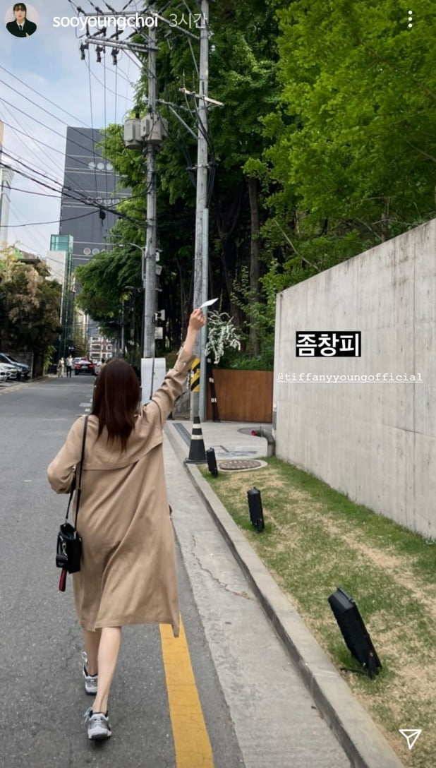 소녀시대 수영과 티파니 /사진=수영 인스타그램