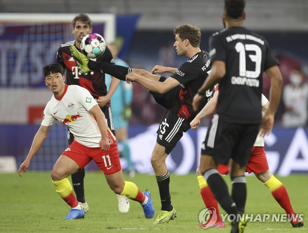 '황희찬 교체 투입' 라이프치히, 최강 뮌헨에 0-1 패…추격 실패