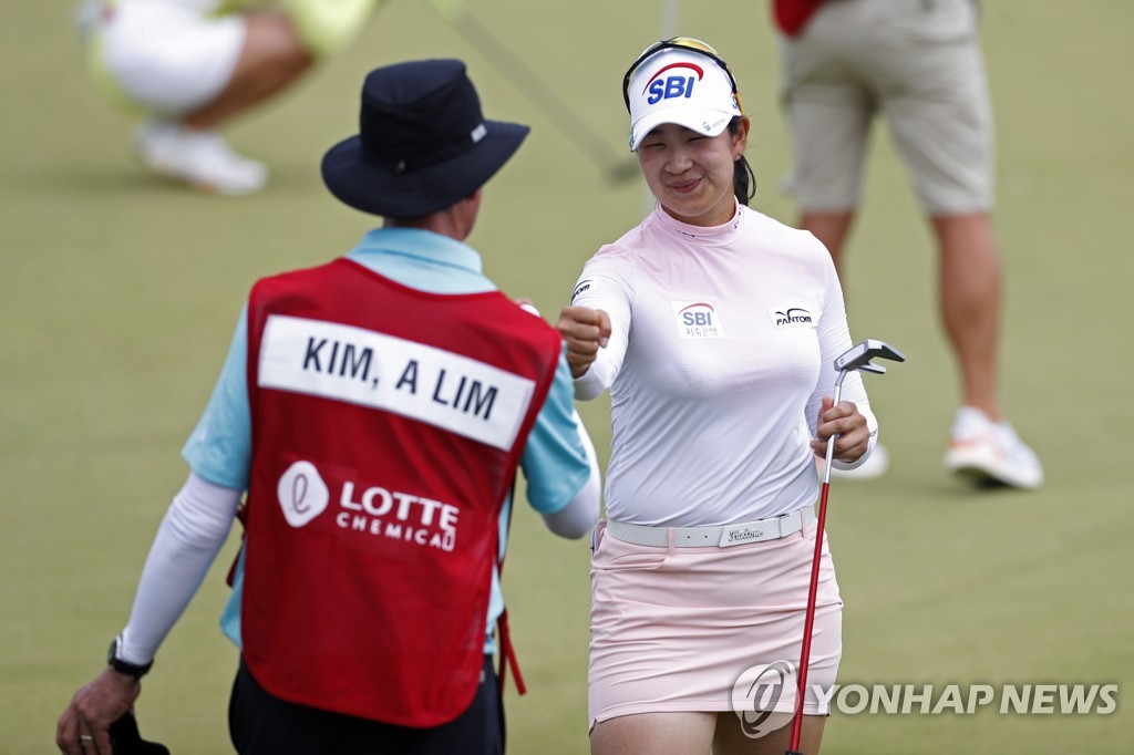 '한방' 보여준 김아림, LPGA 신인왕 경쟁 본격 시동